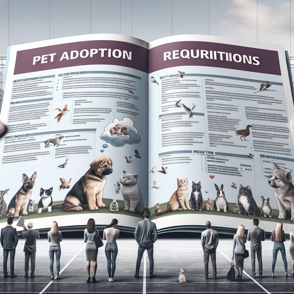 Essential Requirements for Adopting a Furry Friend